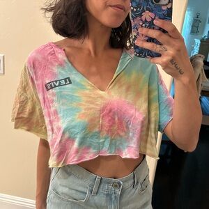Levi's Tie Dye Crop Top
